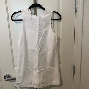 Zara poplin mini dress